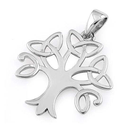 Sterling Silver Celtic Tree of Life Pendant