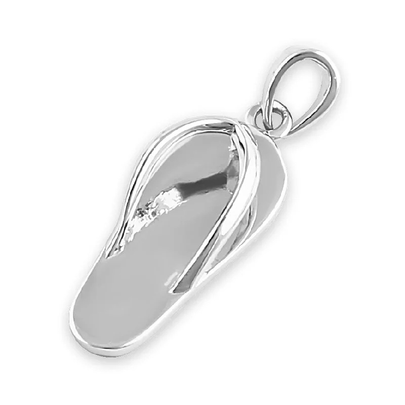 Sterling Silver Sandal Pendant