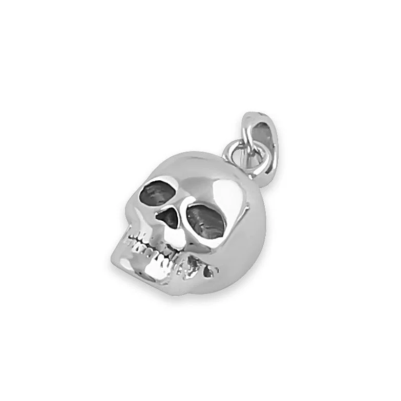 Sterling Silver Skull Pendant