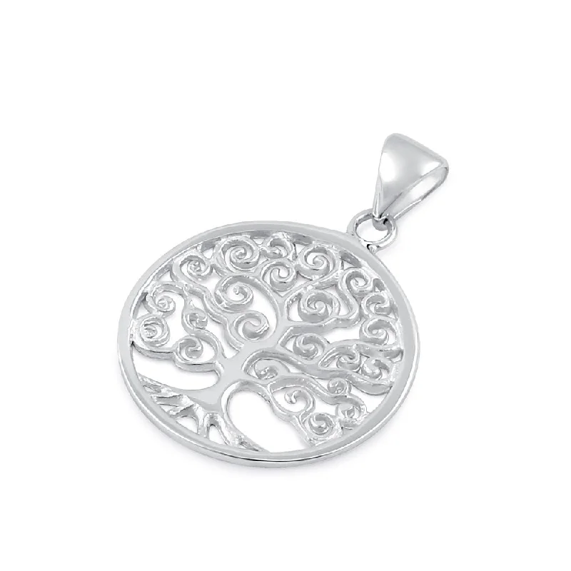 Sterling Silver Tree of Life Pendant