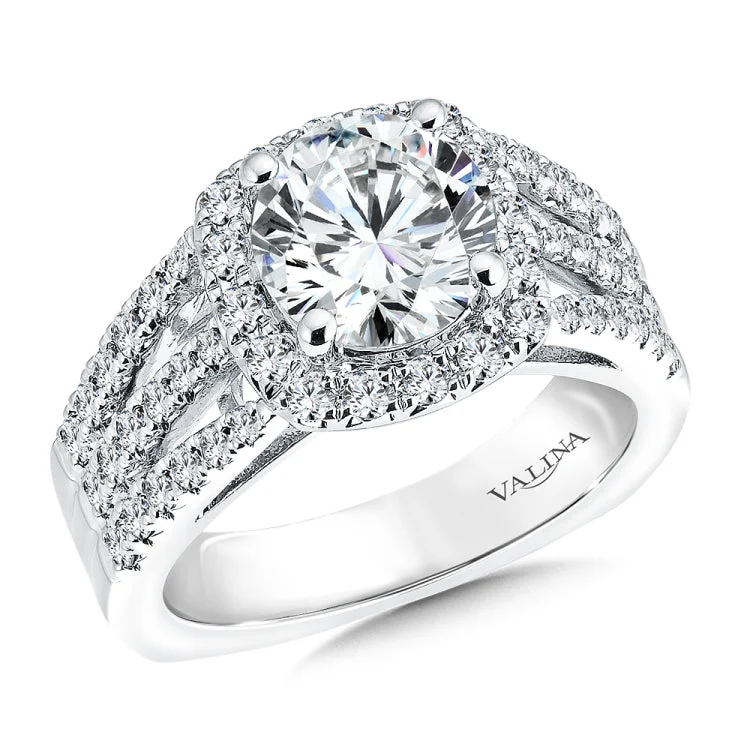 Halo Style Engagement Ring