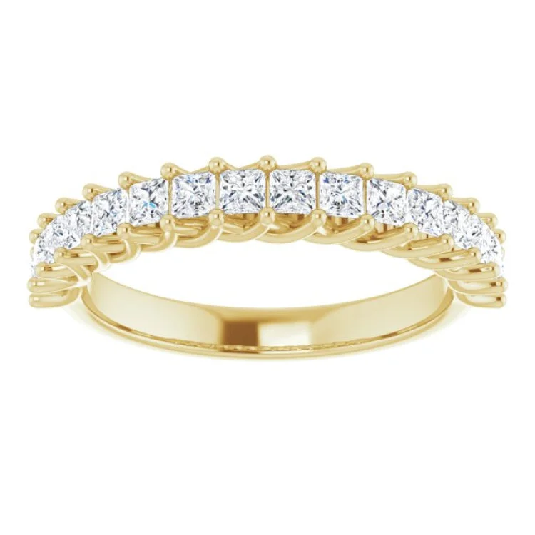 14K Yellow 3/4 CTW Natural Diamond Anniversary Band