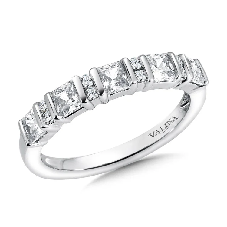 Princess-Cut Diamond Anniversary Band