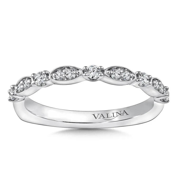 Stackable Diamond Wedding Band