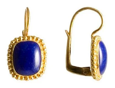 Afghan Prince Lapis Earrings