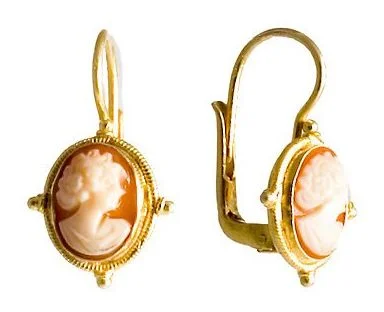 Rosalinda Cameo Earrings