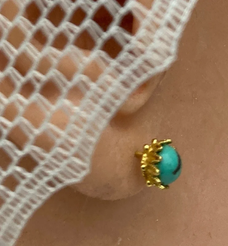 Turquoise Stud Earrings