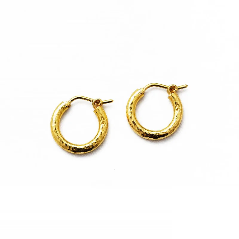 Elizabeth Locke Big Baby Hoop Earrings