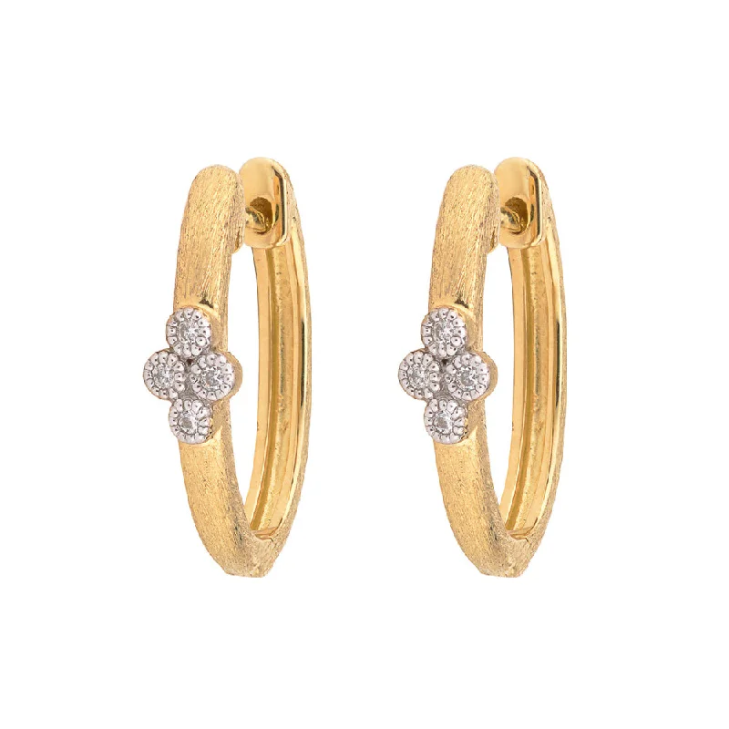 Jude Frances Provence Oval Hoop Earrings