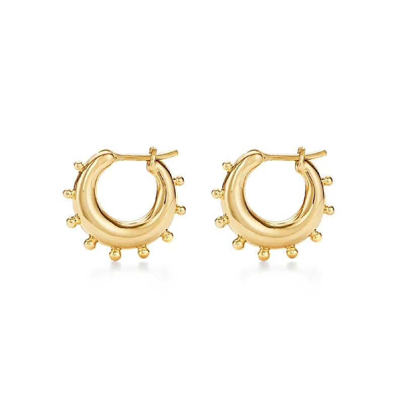 Temple St. Clair Yoga Hoop Earrings