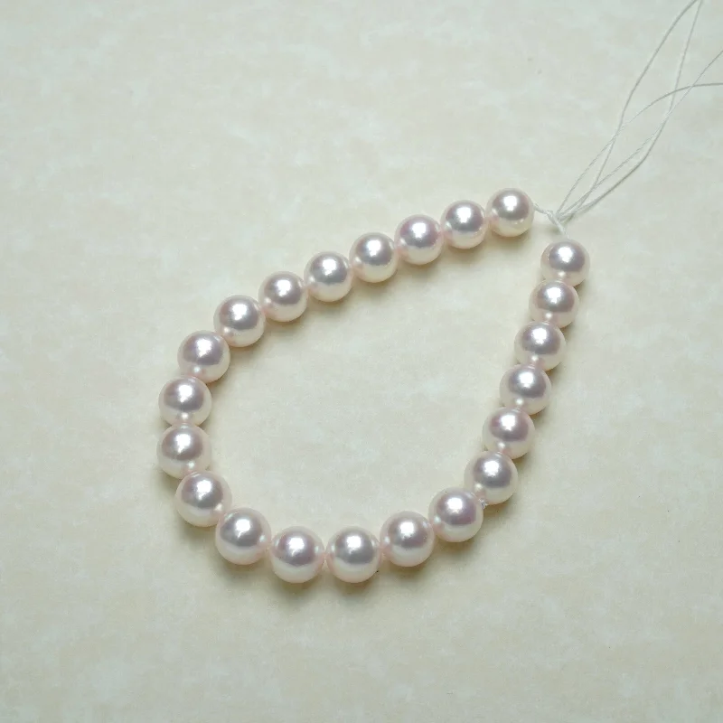 8.0-8.47 mm GIA Certified Hanadama Akoya Pearl Bracelet