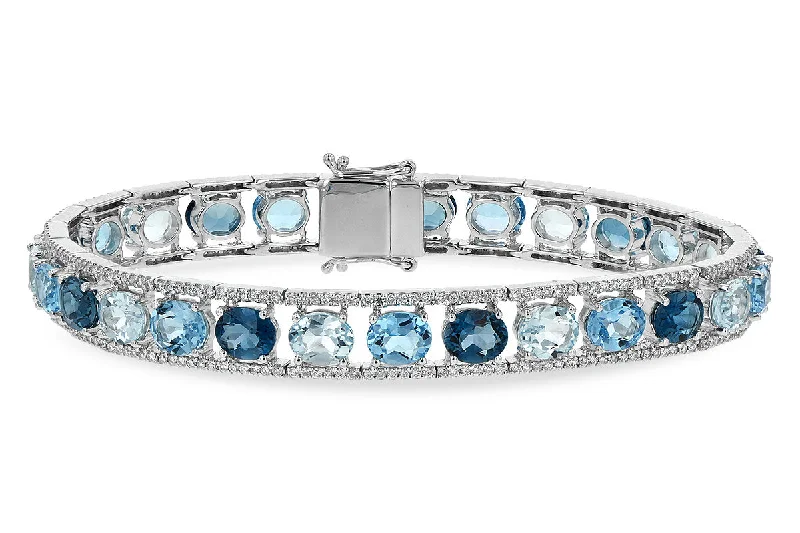 Allison Kaufman Shades of Blue Bracelet