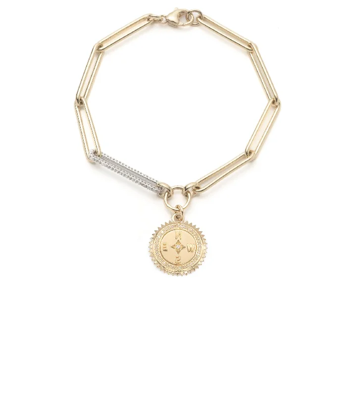 Internal Compass : Extended Clip Chain Bracelet