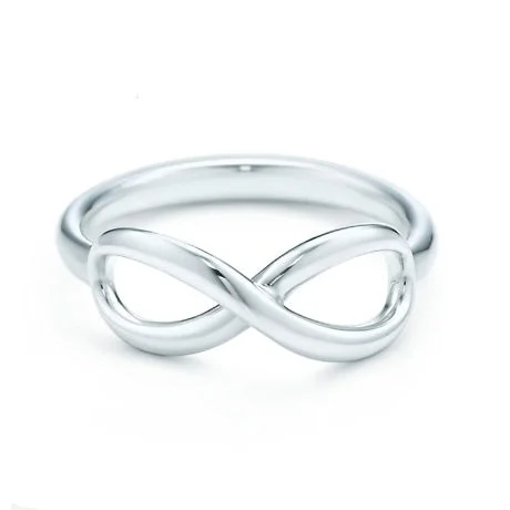 East2West Sterling Silver Sideways Infinity Symbol