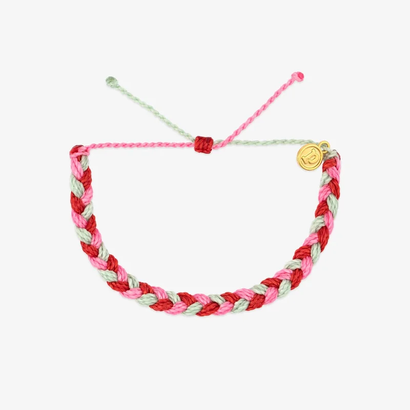 Jolly Holiday Braided Bracelet