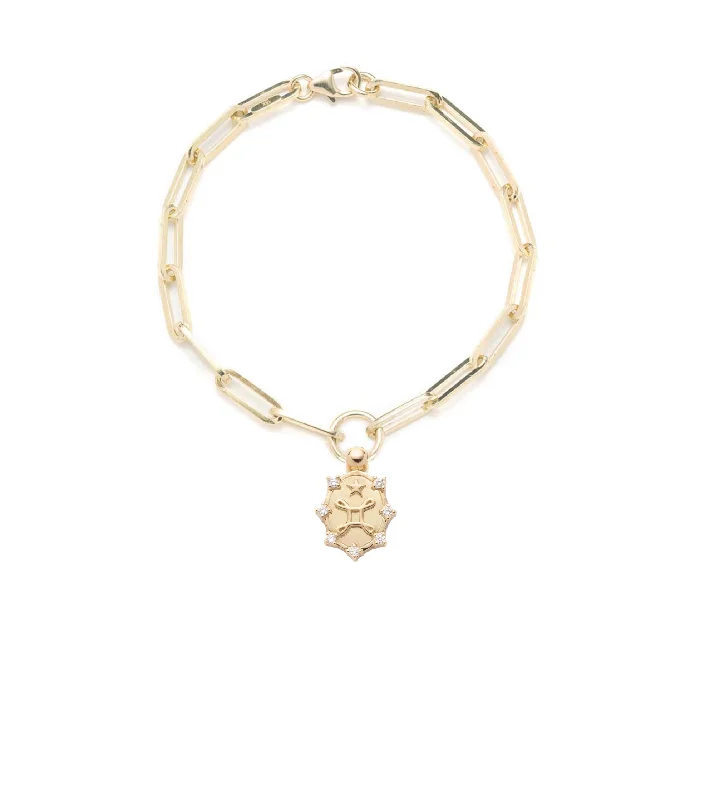 Love : Classic Fob Clip chain Bracelet