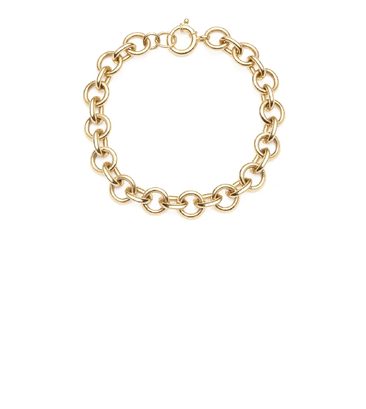 Midsized Mixed Link Bracelet