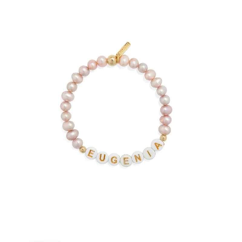 PINK PEARL CUSTOM BRACELET