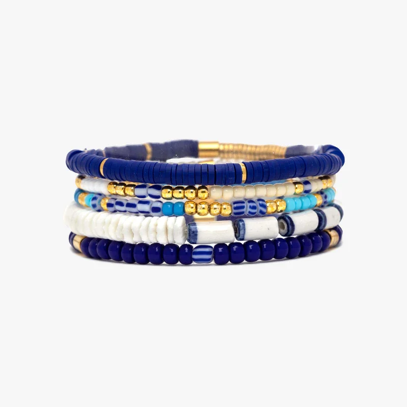 Surfrider Stretch Bracelet Set of 5