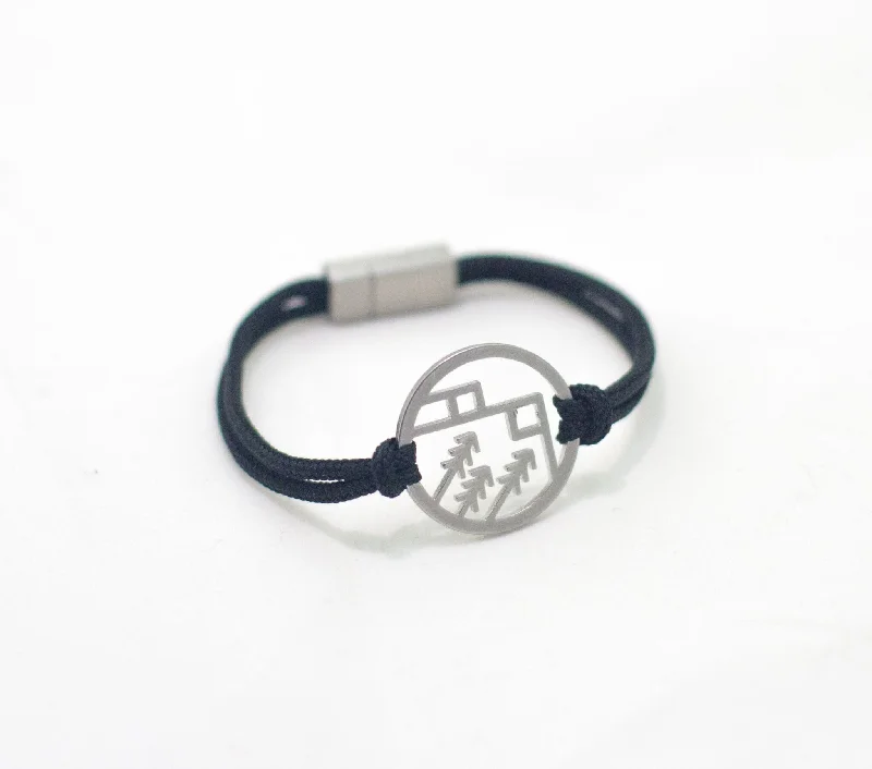 The Happy Camper Geo-Mountain Bracelet