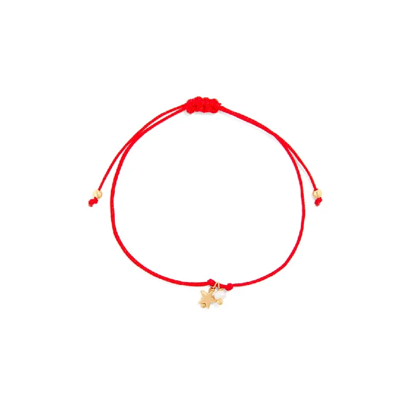 CHARMS RED BRACELET