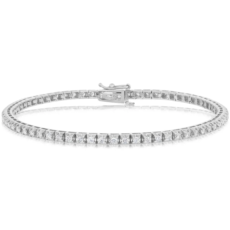 1 Carat Diamond Tennis Bracelet