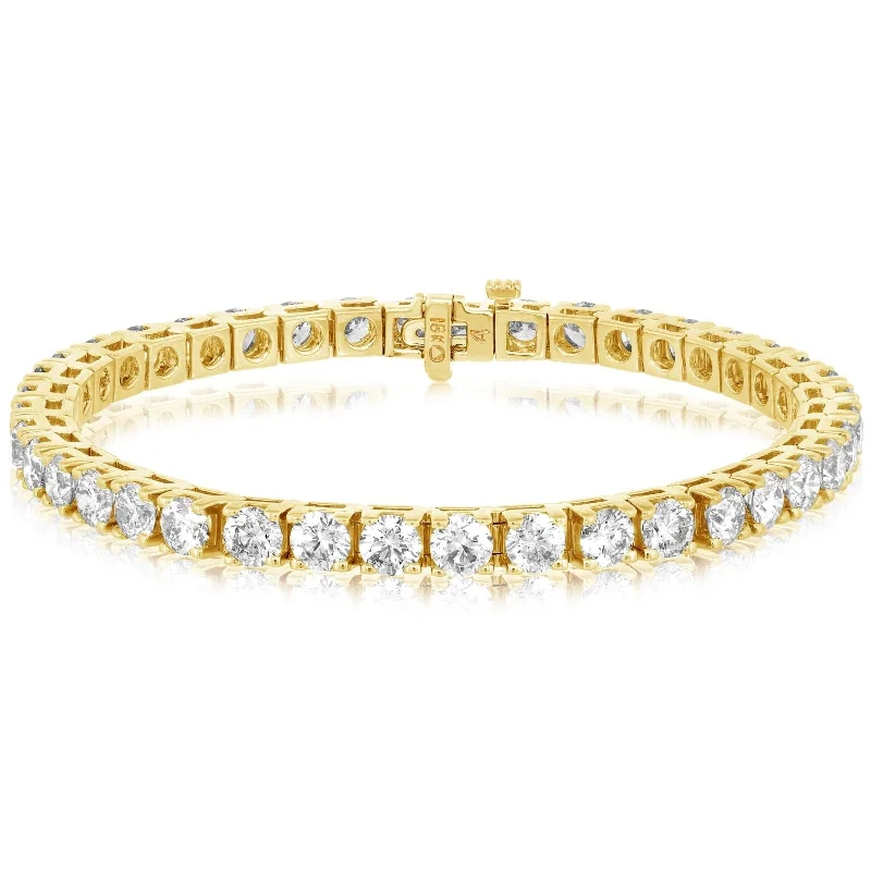 10.11 Carat Diamond Tennis Bracelet