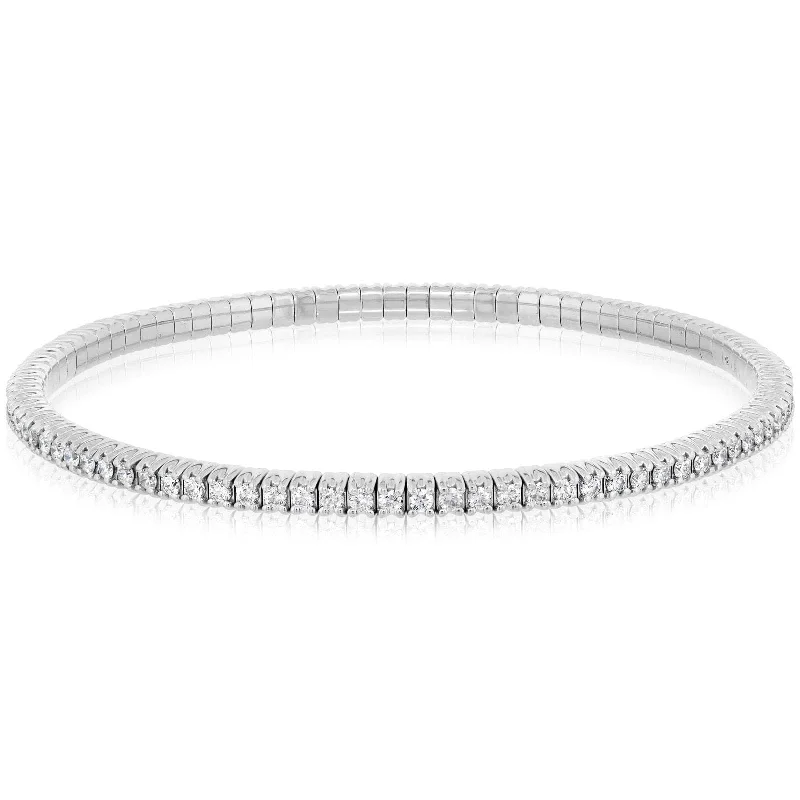 2.25 Carat Diamond Stretchy Bracelet