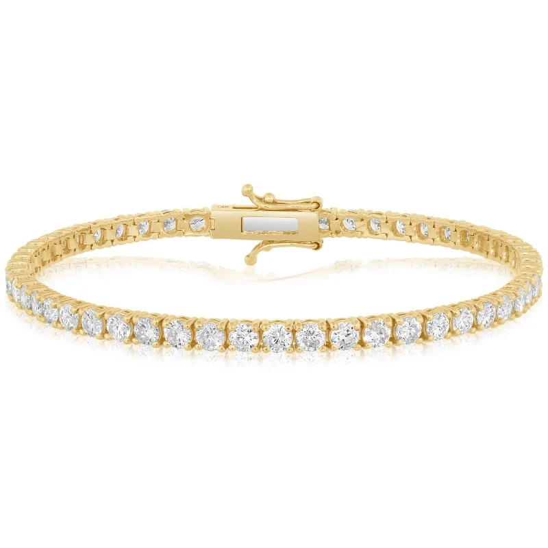 5.14 Carat Diamond Tennis Bracelet