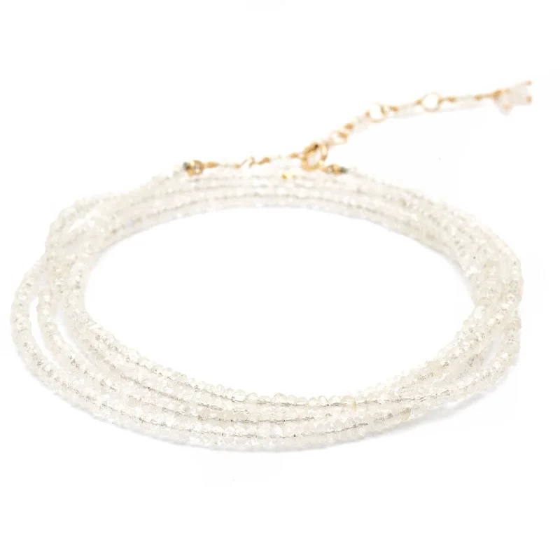 ANNE SPORTUN Moonstone Beaded Wrap Bracelet