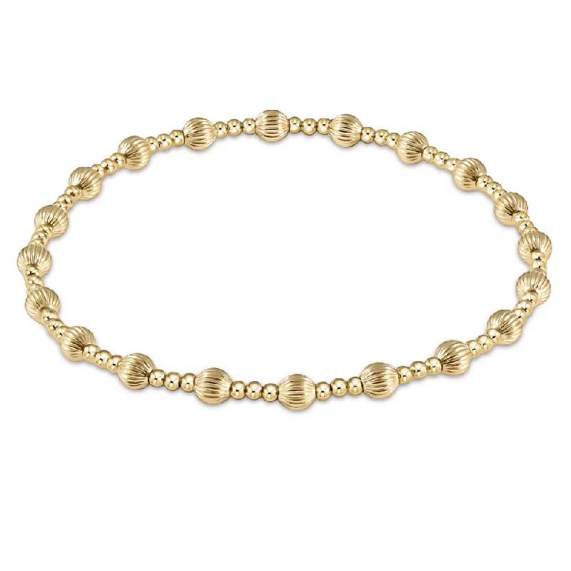 enewton 6.25" Dignity Sincerity Bead Bracelet - Gold