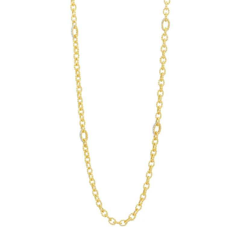 Freida Rothman Sparkling Coastal Link Necklace