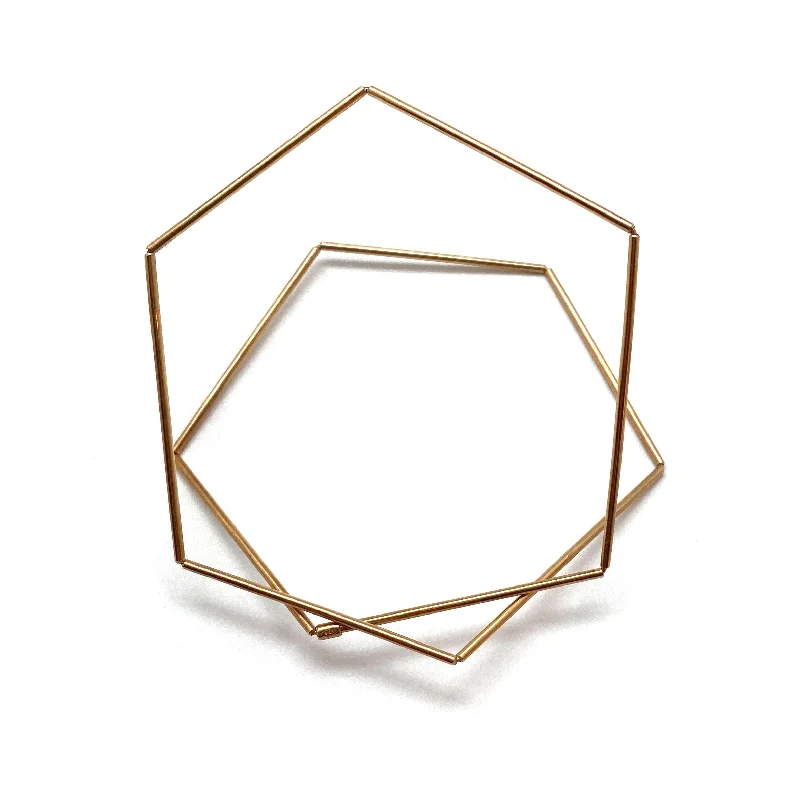 Geometric Angle Bracelet