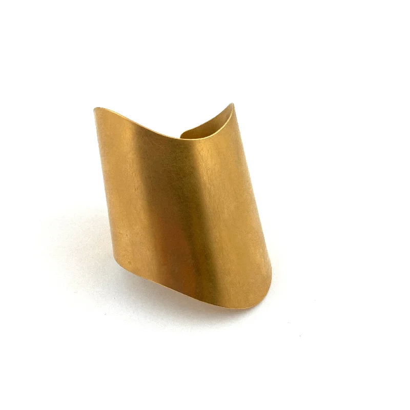 Gold Vermeil Statement Cuff