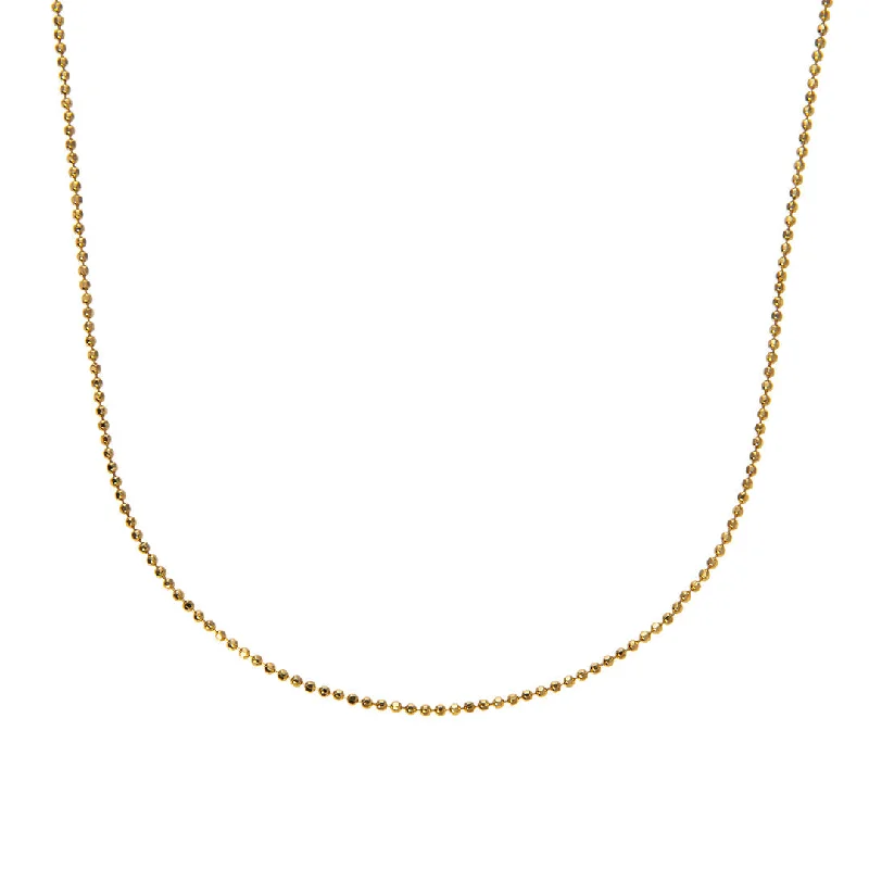 Goldbug Tiny Bead Chain Necklace