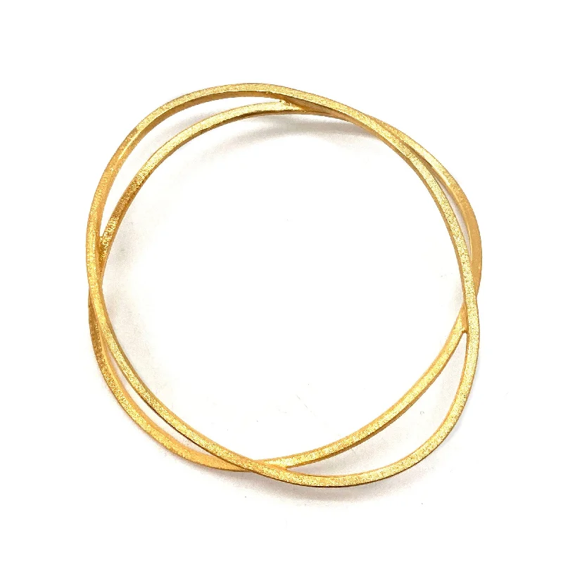 Golden Orbital Bracelet