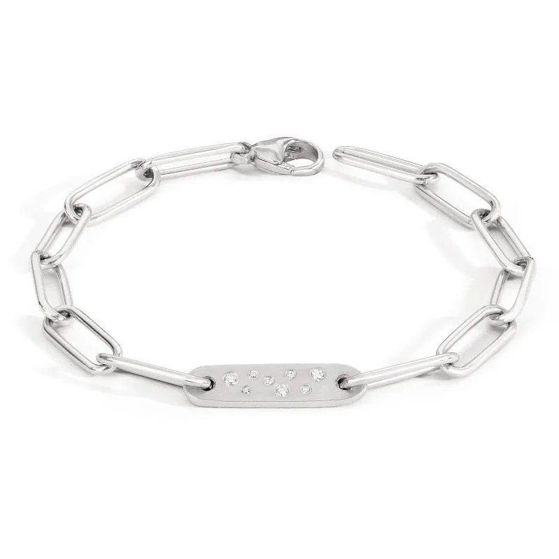 HEATHER B. MOORE 7'' Diamond Link Bracelet