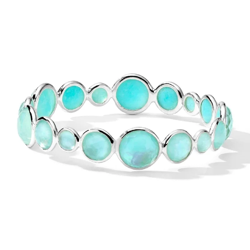 IPPOLITA Lollipop Bangle in Amazonite