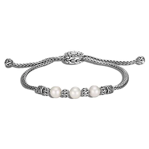 JOHN HARDY Classic Chain Pearl Slider Bracelet