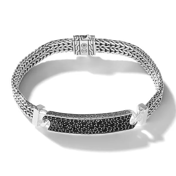 JOHN HARDY Rata Chain Black Sapphire Station Bracelet