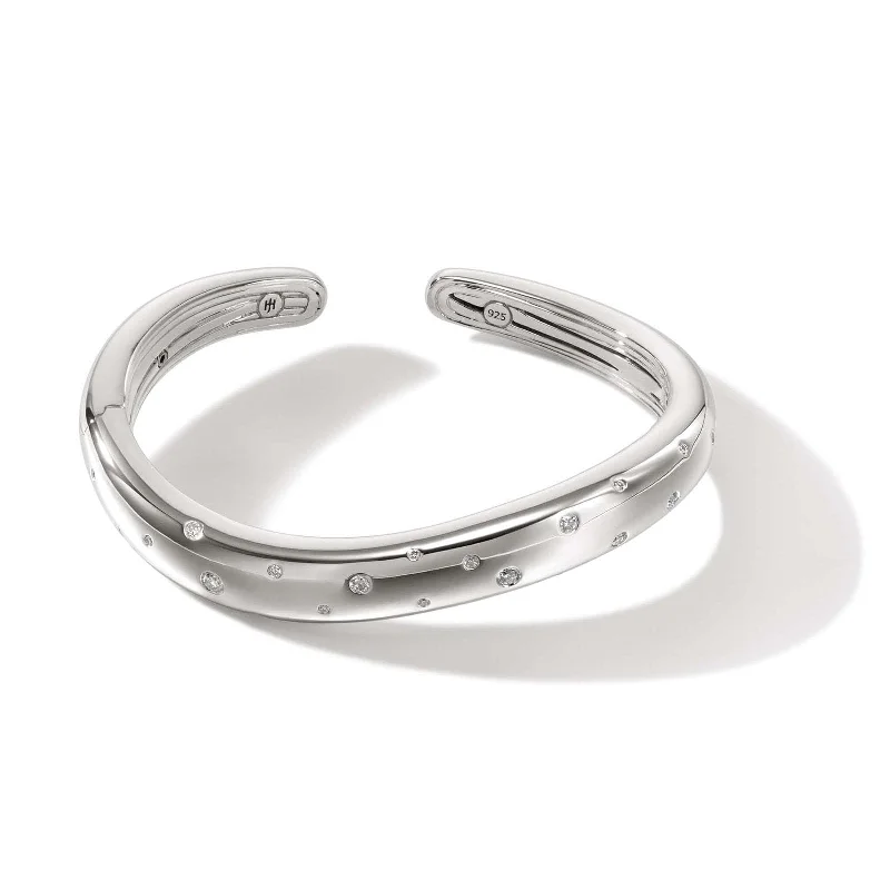 JOHN HARDY Surf Scattered Diamond Cuff