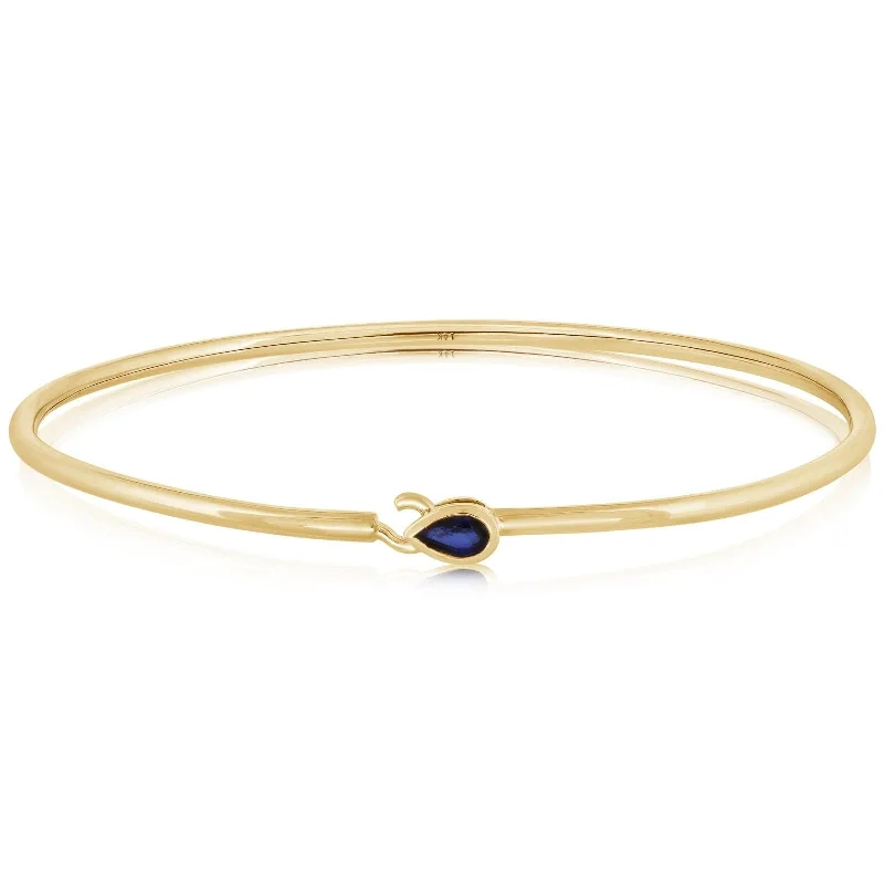 MY STORY Lizzo Blue Sapphire Bangle