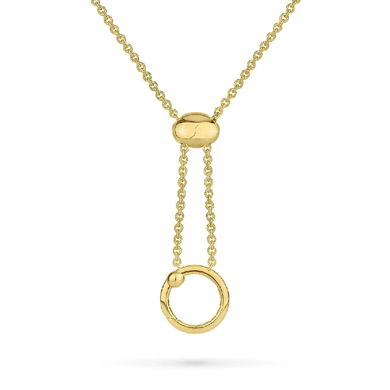 Paul Morelli Meditation Bell Slider Necklace