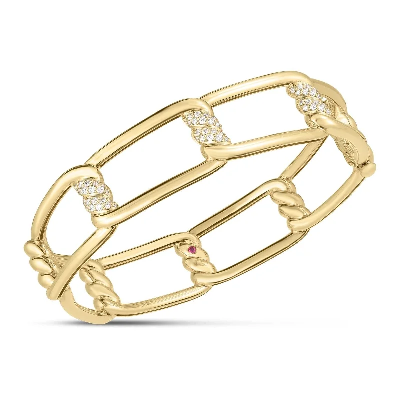 ROBERTO COIN Cialoma Diamond Bangle