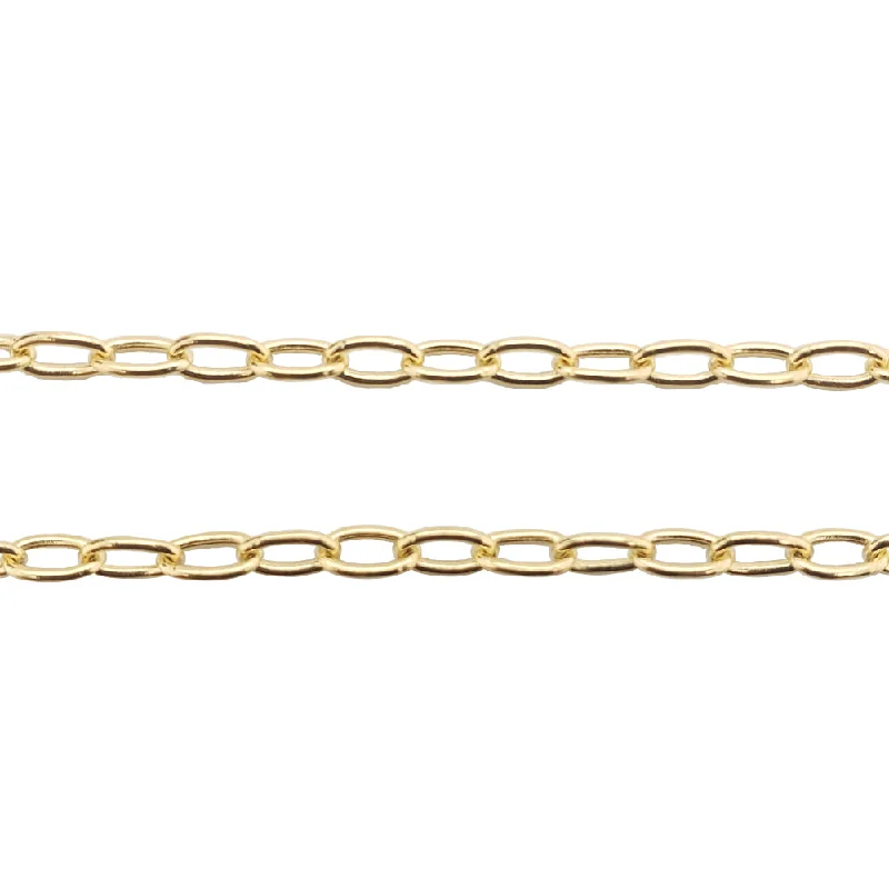 Smyth Jewelers Linked 2.1mm Paperclip Chain Welded Bracelet