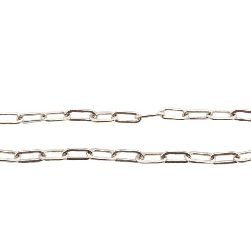 Smyth Jewelers Linked 2.5mm Paperclip Chain Welded Bracelet