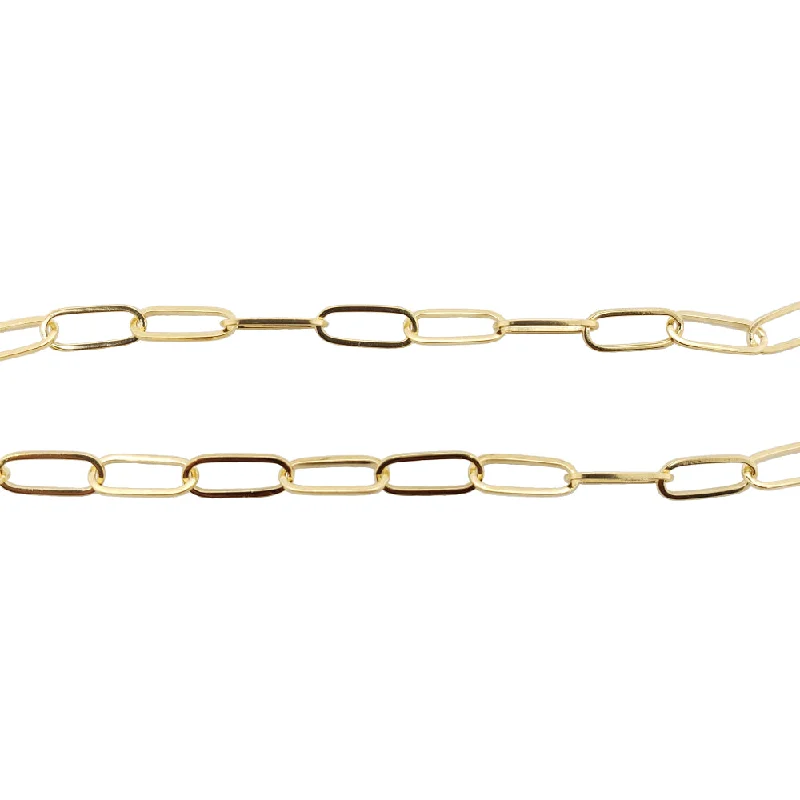 Smyth Jewelers Linked 3.0mm Paperclip Chain Welded Bracelet