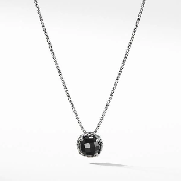 Chatelaine Pendant Necklace with Black Onyx